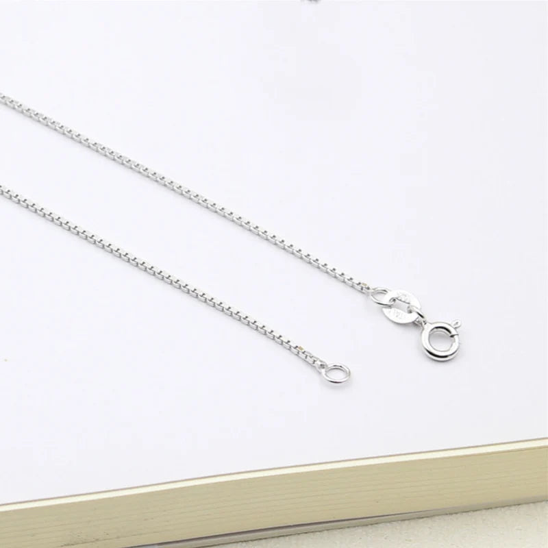 925 Sterling Silver Necklace Chain, Classic Basic Chain Jewelry