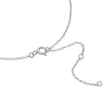 925 Silver Link Chain Necklace 40-45cm Lobster Clasp Men Women Chocker