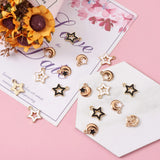 40~48Pcs Mixed Alloy Enamel Pendants for DIY Jewelry Making