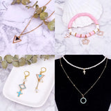 40~48Pcs Mixed Alloy Enamel Pendants for DIY Jewelry Making