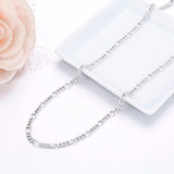 925 Sterling Silver Chain Necklace for Women Girls Boys Kids