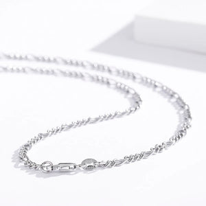 925 Sterling Silver Chain Necklace for Women Girls Boys Kids