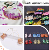 40 Colors Natural Quartz Stick Beads Top Drilled Gradient Raw Loose Point Bead