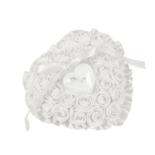Heart Rose Jewelry Box Engagement Ring Wedding Gift