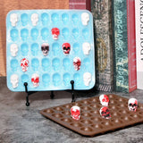 40 IN 1 Skull Shape Crystal Epoxy Resin Mold Silicone Mold