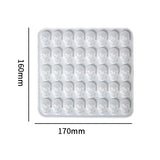 40 IN 1 Skull Shape Crystal Epoxy Resin Mold Silicone Mold