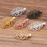 40 PCS Duck Clip Hair Clip Setting 6 Colors DIY Jewelry