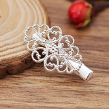 40 PCS Duck Clip Hair Clip Setting 6 Colors DIY Jewelry