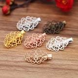 40 PCS Duck Clip Hair Clip Setting 6 Colors DIY Jewelry
