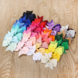 40 Pcs Baby Flower Hair Bow Clips Girls Headbands Shoes Decorate Accessories