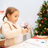 40 Pcs Mini Christmas Resin Accessories Gift Bag Filler Ornaments DIY Hairpin