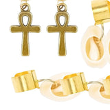 40 Pieces Braiding Jewelry Hair Clips Dreadlocks Hair Charms, 15 Styles