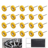 40Pcs Buffing Wheels Jewelry Watch Polishing Tool 3Mm Mandrel