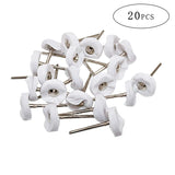 40Pcs Buffing Wheels Jewelry Watch Polishing Tool 3Mm Mandrel