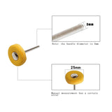 40Pcs Buffing Wheels Jewelry Watch Polishing Tool 3Mm Mandrel