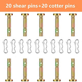 40 Shear Pins & Cotter Pins 738-04124/714-04040 Replacement Kit
