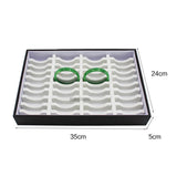 Bangle Jewelry Storage Box Display Tray Organizer Case Showcase