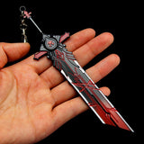 Genshin Impact ZhongLi Xiao Sword Keychain Toy