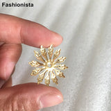 40 pcs Gold 25mm Brass Flower Bead Cap Filigree DIY Jewelry Findings