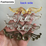 40 pcs Metal Stamping Phoenix Wing 10cm Gold Silver Steel Bronze Filigree Wings