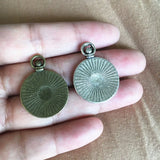 40 pcs Retro Metal Silver Watch Pendant DIY Supplies
