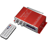 Hi-Fi Car Stereo Amplifier with FM Radio LCD Display