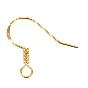 400 Pcs Silver Earring Hooks, Hypoallergenic Fish Ear Wires for DIY Jewelry