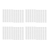 400 Pcs Earring Cards Adapter Jewelry Display 1x1.2 inch