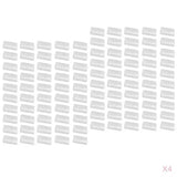 400 Pcs Earring Cards Adapter Jewelry Display 1x1.2 inch
