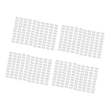 400 Pcs Earring Cards Adapter Jewelry Display 1x1.2 inch