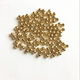 4000pcs 6mm Plating Interval Bead for Chunky Necklace Jewelry Making