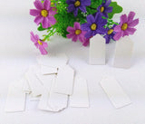 400PCS Paper Lace Scallop Tags+Hemp Strings DIY Logo Jewelry Hang Tags