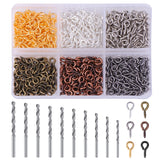 400PCS Eyepins Boxed Set Jewelry Making DIY