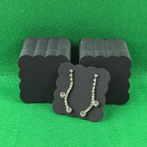 400PCS/Lot Jewelry Blank Paper Card with Logo, 5*5cm