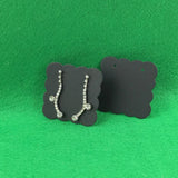 400PCS/Lot Jewelry Blank Paper Card with Logo, 5*5cm