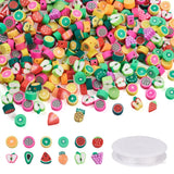 400Pcs DIY Fruit Theme Bracelet Making Kit