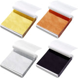 400Pcs Silver Copper Foil Gilding Sheets Nail Party DIY Art