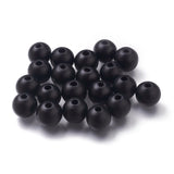 400pcs 14 Colors 16mm Round Wooden Beads Painted Natural Wood Loose Beads