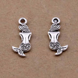 400pcs 8*20mm Mermaid DIY Charms Pendants Bracelet Necklace