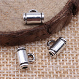 400pcs Beads Bails Jewelry Making Pendant Clip Clasp Bail Beads Spacer