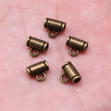 400pcs Beads Bails Jewelry Making Pendant Clip Clasp Bail Beads Spacer