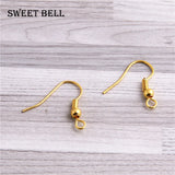 400pcs/lot DIY Earring Findings 17*20mm Earwire Jewelry Making Accessories