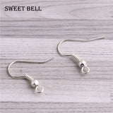 400pcs/lot DIY Earring Findings 17*20mm Earwire Jewelry Making Accessories