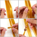 401pcs Dreadlocks Beads and Hair Clips for Hair Decoration
