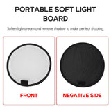 40cm Round Portable Softbox Flash Diffuser For Camera