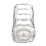 40GB 360 Rotating Clear Earring Holder Jewelry Organizer Rack Display