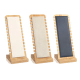 Bamboo Jewelry Display Stand Necklace Holder Showcase