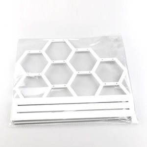 Natural Wood Honeycomb Jewelry Earrings Holder Display Stand