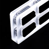 Acrylic Square Jewelry Holder Photography Prop Cosmetics Display Pad 40GB