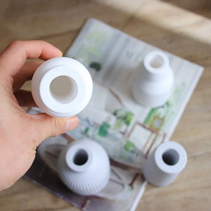 Silicone Vase Molds DIY Crafts, Cylinder Epoxy Resin Casting Mold